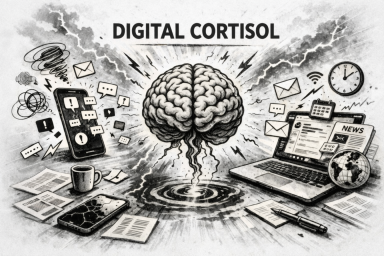 Digital Cortisol: My Phone Cutoff for Better Sleep After 40