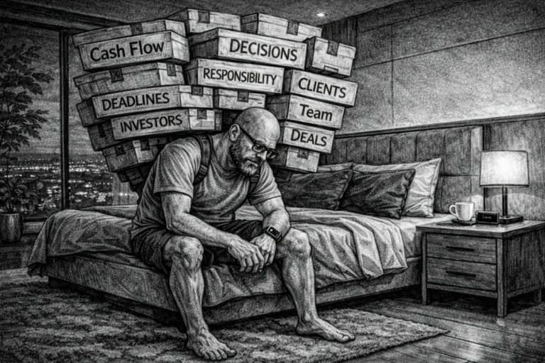 Why Entrepreneurs Sleep Worse: Stress, Overthinking, and the Founder Mind